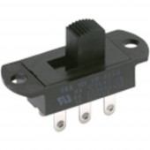 C & K Switches S202121SS03Q Tolókapcsoló 125 V 6 A 2 x BE/BE 1 db ömlesztett