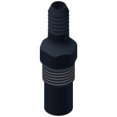 REED Electronics Schlauchtülle für Schlauch-ID 8mm #####Schlauchtülle 1 db