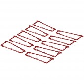 Bopla AT-IP 2385 DI DESIGNDICHTUNG ROT #####Designdichtung TPE Piros 1 db