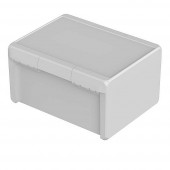 Bopla B 233016 PC-V0-7035 Bocube Gehäuse 96018575 Univerzális műszerdobozok 239 x 300 x 160 Polikarbonát Élénk szürke (RAL 7035) 1 db