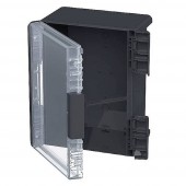Bopla B 233016 PC-V0-G 7024 Bocube Gehäuse 96028574 Univerzális műszerdobozok 239 x 300 x 160 Polikarbonát Grafitszürke (RAL 7024) 1 db