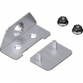 Rittal 8660096 Opcionális fedélrögzítés az alap VX-hez. Kiegészítő szög a kefecsíkokkal ellátott burkolatok vagy a mélységben szellőző burkolat VX