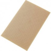 Euro panel Keménypapír (H x Sz) 160 mm x 100 mm 35 µm Raszterméret 2.54 mm TRU COMPONENTS SU527453 Tartalom 1 db