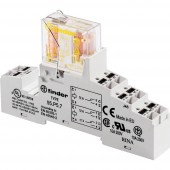 Finder 48.P2.9.024.1057M Csatoló relé 24 V/DC 8 A 2 váltó 1 db