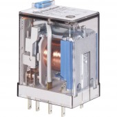 Finder 55.32.9.012.0040 Dugaszrelé 12 V/DC 10 A 2 váltó 1 db