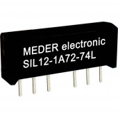 Reed relé 1 záró 24 V/DC 0.5 A 10 W SIL-4 StandexMeder Electronics SIL24-1A72-71D