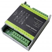 scaleo systems Biztonsági relé Póluscsere ellen védő diódával, LED-del, Házzal 1 db Typ 24V 4-fach 4 váltó