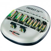 16 rekeszes hengeres akkutöltő Ansmann Energy 16 Plus
