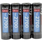 Ceruza akku AA, NiMH, 1,2V 2700 mAh, 4 db, HyCell LR06, AA, LR6, AAB4E, AM3, 815, E91, LR6N