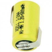 Forrfüles NiMH akku ZULF XCell 1/2 AA, X1/2AA600-LF 1.2 V 600 mAh (Ø x Ma) 14.5 mm x 25.5 mm