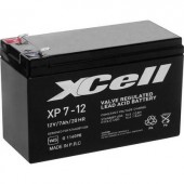 Ólom zselés akku AGM 12 V 7 Ah 151 x 94 x 65 mm XCell XP712