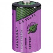 1/2 AA lítium elem, 3,6V 1100 mAh, 15 x 25 mm, Tadiran SL750/S