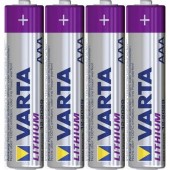 Mikroelem AAA, lítium, 1,5V 1100 mAh, 4 db, Varta Professional LR03, AAA, LR3, AM4M8A, AM4, S