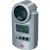 Fogyasztásmérő EM 231 E LCD 0 – 9999.9 kWh Brennenstuhl