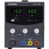 Szabályozható lineáris labortápegység 0 - 15 V/DC 0 - 3 A 45W VOLTCRAFT LPS1153