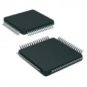ATMEL® AVR-RISC mikrokontroller, ház típus: TQFP-64 , flash memória: 128 kB, RAM memória: 4 kB, Atmel AT90CAN128-16AU