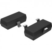 Alacsony jelszintű tranzisztor, N csatornás, ház típus: SOT-23, I(D) 170 mA, U(DS) 100 V, Infineon Technologies BSS123NH