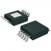 PMIC - OR kontroller, ideális diódák Linear Technology LT4351CMS#PBF N csatornás MSOP-10 N+1 O-gyűrű kontroller