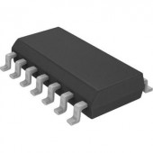 Lineáris IC - Műveleti erősítő STMicroelectronics TL074ID J-FET SOIC-14