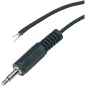 Audio kábel 2,5 mm-es jack dugóval sztereo 1,8 m