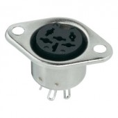 BKL Electronic beépíthető DIN alj, 5 pól., 240°, 0208093