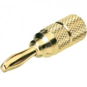 Aranyozott banándugó 6 mm²-ig, 1 pár