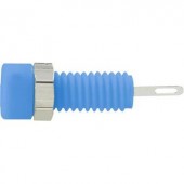 Banánhüvely 2mm/6A kék