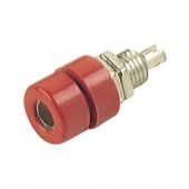 Beépíthető banándugó aljzat 4mm-es kék SKS Hirschmann BIL 30