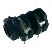 Cliff beépíthető 6,35 jack hüvely, monó, CL1174A