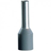 Érvéghüvely műanyag peremmel szürke, 460609, 100 db