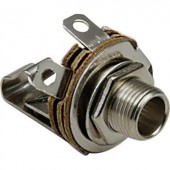 BKL Electronic előlapra szerelhető 3,5 mm mono jack aljzat, 72314