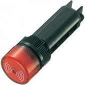 Akusztikus jeladó 80 dB 24 V/DC piros 16 mm, akusztikus