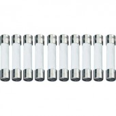 Kerámiacsöves biztosíték szupergyors FF 6,3x32 mm 10 A 500 V 10 db ESKA 632.527