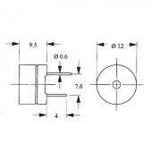 Jeladó AL-60SP12 85Ohm