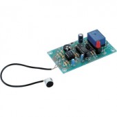 Tapskapcsoló építőkészlet kondenzátor mikrofonnal, max. 15 V/DC, Tru Components