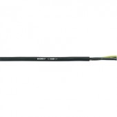 Gummi szigetelésű vezeték, fekete H05RR-F 3G1,5