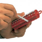 Kábeljelölő utántöltő tekercs Scotchcode™ 9-es számjegy 80-6114-2802-2 Fehér, Fekete 3M Tartalom: 3 tekercs