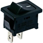 Billenőkapcsoló 250 V/AC 10 A, 1 x ki/be, TE Connectivity 1-1571076-0