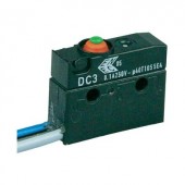Cherry Switches Szubminiatűr kapcsoló, 250 V/AC DC3 DC3C-C3AA 1 váltó Litze 500 mm IP67