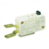 Cherry miniatűr karos mikrokapcsoló, 250V/AC, 1 váltó, csúszósarus, D413-V3AA