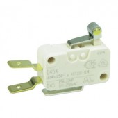 Cherry miniatűr karos mikrokapcsoló, 250V/AC, 1 váltó, csúszósarus, D45U-V3RA