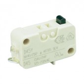 Cherry miniatűr karos mikrokapcsoló, 250V/AC, 1 váltó, forrasztós, D453-B8AA