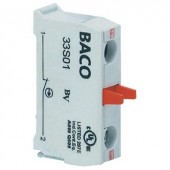 Érintkezőelem 1 záró nyomó 600 V BACO BA33S10 1 db