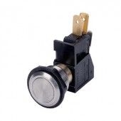 Vandálbiztos nyomógomb 1pol. 15A/250V