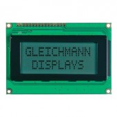 Alfanumerikus LCD modul 16 x 4 , szám magasság: 4,75 mm fekete/fehér, Gleichmann GE-C1604A-TFH-JT/R