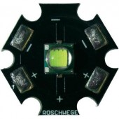High-Power LED csillag alakú panelhoz 10 W, 220 lm, 1 chip, melegfehér, Star-W2700-10-00-00
