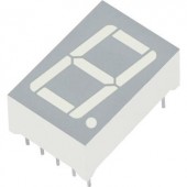 LED kijelző  zöld 17,5x12,4x7mm K