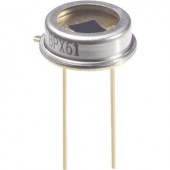 PIN fotodióda TO 39 házzal Sugárzási szög ±55 ° 400 - 1100 nm Osram Components BPX 61