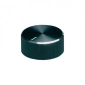 Alu forgatógomb oldalsó csavarrögzítéssel, 6 mm-es tengelyre, 22,8 x 6 x 14 x 13 x 3 x 11 mm, OKW