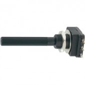 Forgó potméter, mono 470kΩ 0,2 W ± 20 % lin. Piher PC16SH-10IP06474A2020MTA